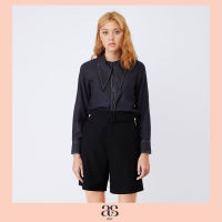 [asv ss22] asv pointy collar shirt เสื้อเชิ้ตผู้หญิง แขนยาว แต่งปกคอแหลม