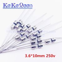 200pcs/lot 3.6x10MM With Lead Pin Glass Tube Fast Fuse 250V 3.6x10 F 0.5A 1A 1.5A 2A 2.5A 3A 3.15A 4A 5A 6.3A 8A 10A 12A 15A