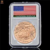 USA UH-72 Lakota Bronze Coin US Army Military Challenge Commemorative Coin Collectible Value Gift W/PCCB