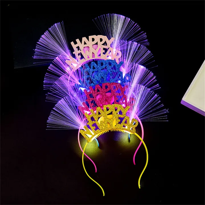 illuminated-headwear-party-hairbands-festive-hair-props-glowing-hair-bands-led-headband-fiber-optic-party-crown