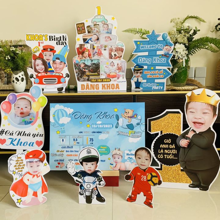 Hình chibi sinh nhật Mon Party miễn phí thiết kế cao 25cm thiết kế chibi  sinh nhật cho bé trang trí tiệc sinh nhật  Shopee Việt Nam