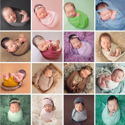 ✚✳┅ Newborn fotografia adereços cobertor do bebê pano de fundo foto envoltório swaddling algodão