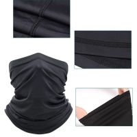 Camouflage Bandana Ice Silk Cooling Half Face Cycling Motorcycle Neck Wamer Magic Scarf Outdoor Sports Face Shield Headband