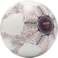 IMVISO ลูกฟุตซอล 100 Hybrid 63cm Futsal Ball - White