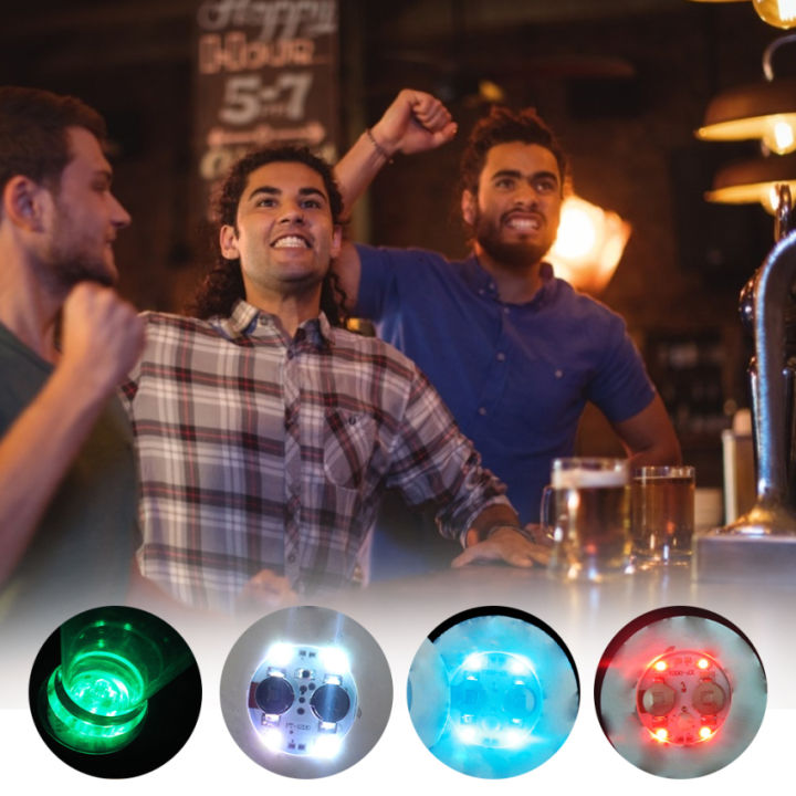 10pcs-light-up-coasters-ขวด-led-ไฟ-glorifier-แฟนตาซีสติ๊กเกอร์ไฟ-coaster-แผ่นสำหรับ-christmas-party-wedding-bar-decor