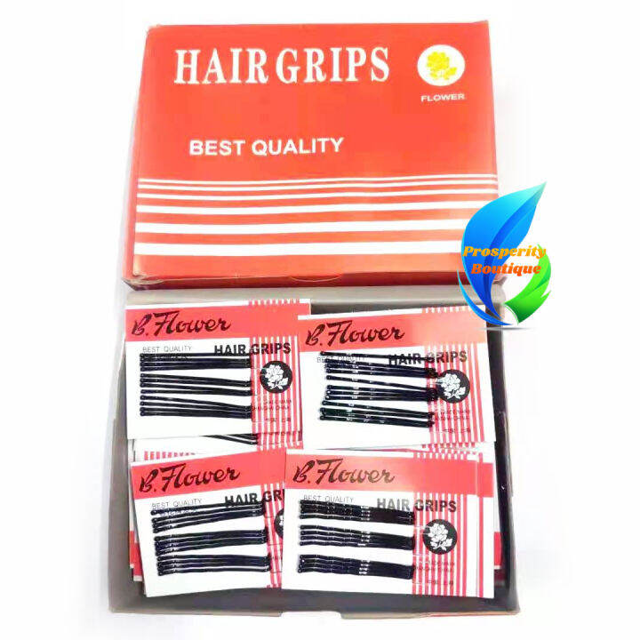 Hair Bobby Pin Plain Black Hair Grips One Box Lazada PH