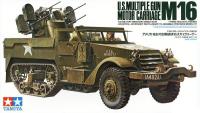 พลาสติก โมเดล ประกอบ TAMIYA สเกล 1/35 M16 US Multiple Gun Motor Carriage 	TA-35081