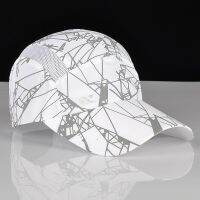 COD KKW MALL White quick-drying cap for young and middle-aged casual fashion sun hat for men白色速干帽中青年休闲时尚遮阳帽男女户外跑步运动透气鸭舌帽6.10