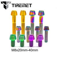 Tiremet M8x 20 25 30 35 40 Mm Fashion Hex Kepala Baut Titanium Sekrup Fit Gunung BMX Sepeda Jalan