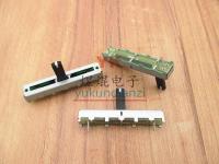 【cw】 length 45MM handle height 15MM B50K straight slide fader mono potentiometer with white point wave fiber board SC3043N ！