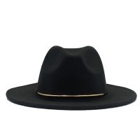 Winter Autumn Imitation Woolen Women Men Ladies Fedoras Top Jazz Hat European American Round Caps Bowler Hats