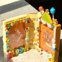 Building Blocks Three-dimensional Book Photo Album Birthday Valentines Day Gift Photo Frame Small Building Blocks Assembled Toy