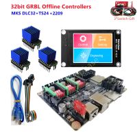 【hot】 grbl 32 bit controller ESP32 WIFI DLC32 offline control TS24 touchscreen for laser marking machine