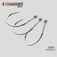 【YF】 FUNADAIKO Slow Jigging hook high-carbon steel Hooks Sea Carbon Flat Lure Fishhook 1/0 2/0 3/0 4/0 5/0 Hook