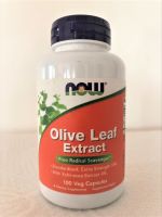 (พร้อมส่ง) Now Foods , Olive Leaf Extract 500 mg 100 Veg Capsules สารสกัดจากใบมะกอก ใบโอลีฟ