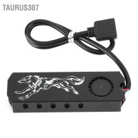 Taurus307 ฮีทซิงค์ระบายความร้อนหม้อน้ํา Rgb M2 2280 อลูมิเนียมอัลลอย พร้อมพัดลม