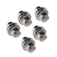 【CW】 5 Pieces Lug Tire Screw Caps Automotive Decoration Accessory