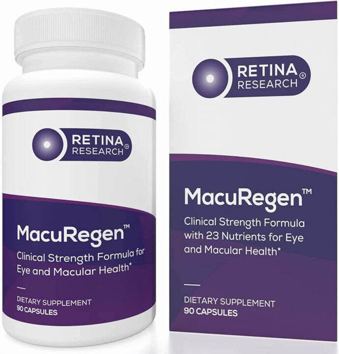 Retina Research MacuRegen AREDS 2 Eye Vitamins, 23in1 Clinical