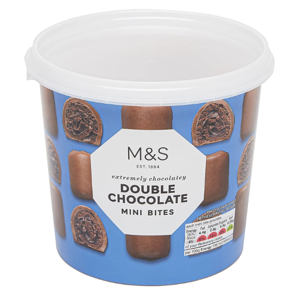 Marks & Spencer M&S Mini Bites Double Chocolate (Mark and Spencer) Lazada