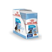 อาหารสุนัข Royal Canin Maxi Puppy Gravy Pouch 140g. ยกกล่อง 10 ซอง