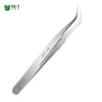 1Pcs 122mm Curved Electronic Tweezers Set Anti-magnetic Tweezer For Mobile Phone Repair Tools Kit