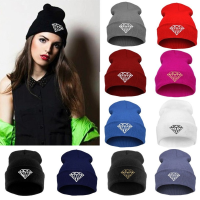 Streetwear เย็บปักถักร้อย Beanies Skullies สำหรับผู้หญิงผู้ชายอะคริลิคถักหมวกฤดูหนาวสภาพอากาศหนาวเย็นกลางแจ้งฤดูหนาว Hip-Hop หมวก