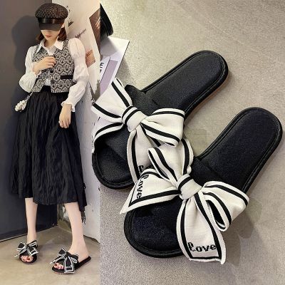 2023 chun xia han edition flat fragrant satin slippers on the new breathable light cool women wholesale
