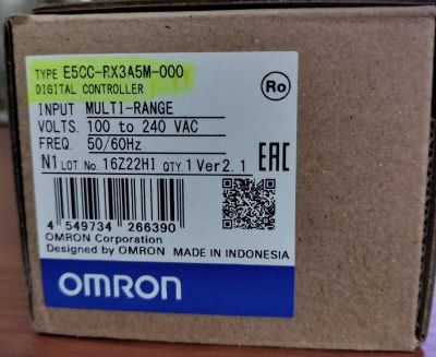 Omron  E5CC-RX3A5M-000  Digital Temperature Controller