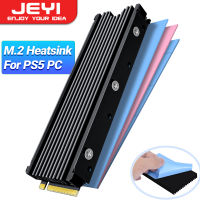 M.2 2280 SSD ฮีทซิงค์สนับสนุน PS5 PC, JEYI NVME NGFF 2280 SSD ระบายความร้อนสองด้านระบายความร้อนด้วยแผ่นซิลิโคนความร้อนคูลเลอร์