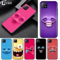 【cold noodles】3D Funny Face สำหรับ OPPO AX7 PRO A93 A92 A73 A72 A32 A53 A53S A31 A12 A11X A7 A12E A1K A5 2020โทรศัพท์กรณี