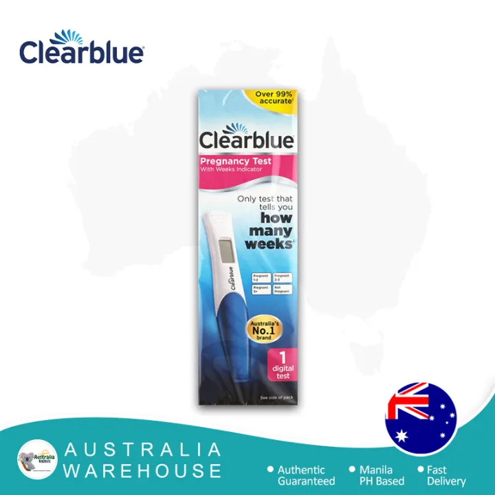 Clearblue Pregnancy Test with Weeks Indicator 1 Digital Test Lazada PH