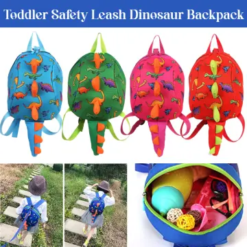 Dinosaur backpack online leash