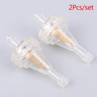 □ 2Pcs 1/4 6mm-7mm Oil Inline Petrol Gasoline Gas Fuel Filter Cleaner топливный фильтр мото