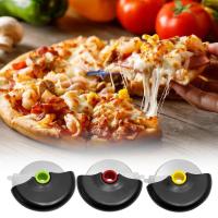 Pizza Cutter Round Roller Single Wheel Pizza Slicer Rust-resistant Pizza slicer cutter Classic Kitchen Essentials Tools for Home and kitchen useful