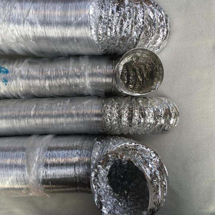Kitchen smoke exhaust pipe aluminum foil doublelayer air duct high