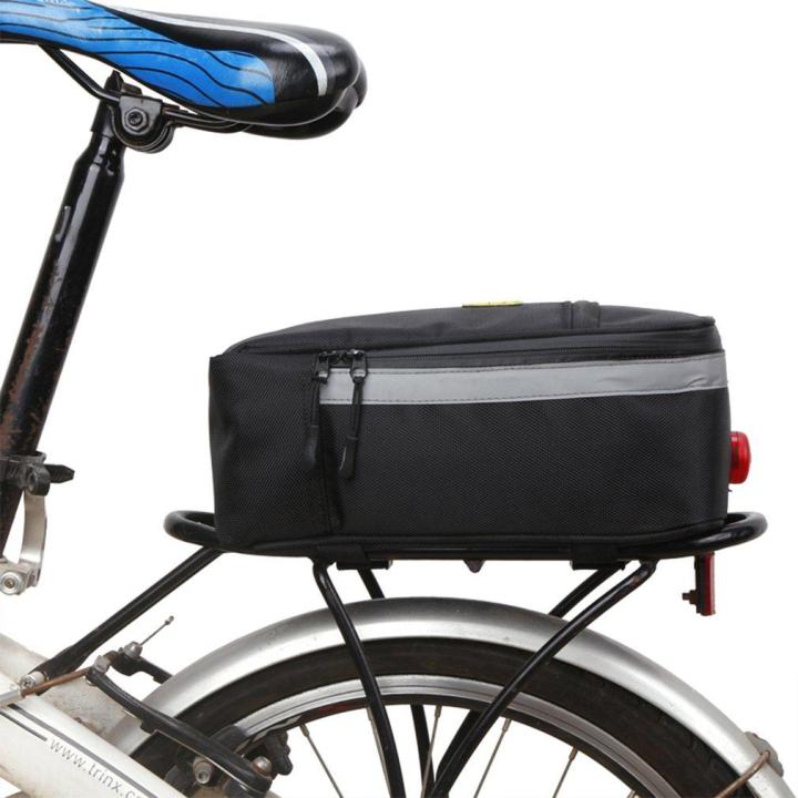 hotilystoreกระเป๋าอเนกประสงค์สำหรับปั่นจักรยาน-กระเป๋าเก็บของท้ายรถกันน้ำได้กระเป๋าใส่ของอเนกประสงค์สำหรับปั่นจักรยานที่นั่งด้านหลังกระเป๋ากันน้ำ