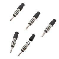 5Pcs Plastic Handle Car CD Radio Male Aerial Antenna Plug Adapter Connector For Car Radios Antennas