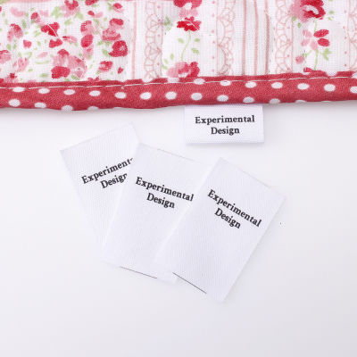 Care Labels, Custom Tags, Logo, Sew in Collar or Seam, Fabric Garment, Apparel Label, Personalized, Sewing Size (MD1051)