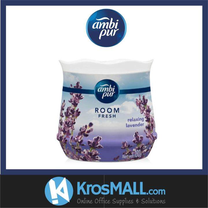 Ambi Pur Room Fresh Gel Fresh Air Refreshing Gel Relaxing Lavender G