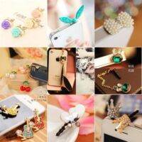 （AA NEW） Cutehemisphere OpalAnti Dust Plug ForAccessories Earphoneforsamsung Xiaomi