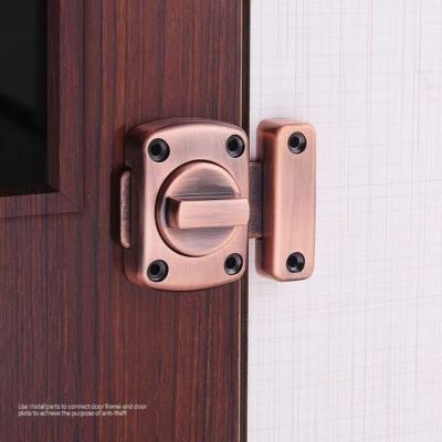 Universal Door Latch Gate Latch Security Sliding Door Lock Door Bolt Zinc Alloy Screws Latch Pull Cabinet Latch Home Hardware Door Hardware Locks Meta