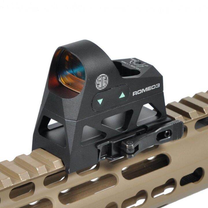 BTLC Tactical ROMEO3 1x25 Reflex Sight 3 MOA Red Dot Shockproof With QD ...