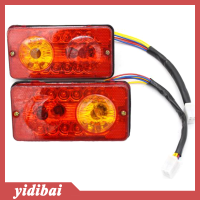 yidibai ไฟเบรคท้าย LED 12V DC สำหรับรถสามล้อไฟฟ้า