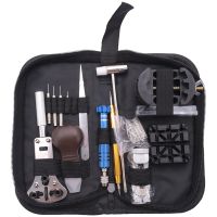 Watch Repair Kit, Professional Spring Bar Tool Set, Watch Battery Replacement Tool Kit Watch Band Link Pin Removal with Carrying Case