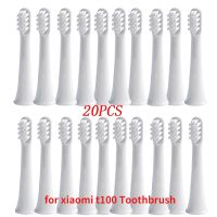 ﺴ 20pcs Replacement ToothBrush Heads for Xiaomi Mijia T100 Electric Toothbrush Waterproof Cleaning Whitening Healthy Brush Heads