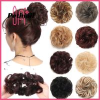 ปิ่นปักผมหยัก PETINAIL ของปลอมขนมปังผมยุ่งหยิก Updo ที่ยืดผม Bobble Scrunchie