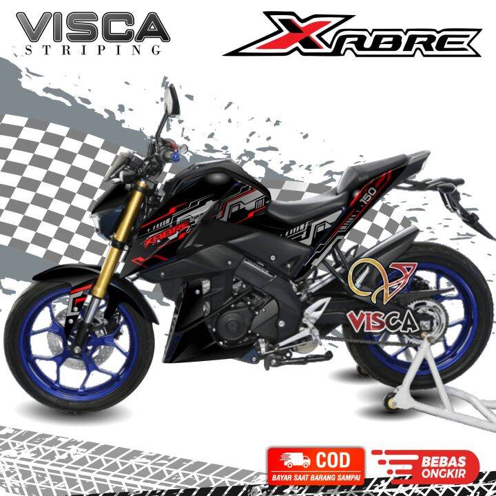 Stiker Striping Yamaha Xabre Full Body Variasi Hitech Lazada Indonesia