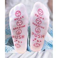 【DT】hot！ Labor Delivery Socks gender reveal Baby Shower Set Push hospital bag present pregnant mommy Mom to