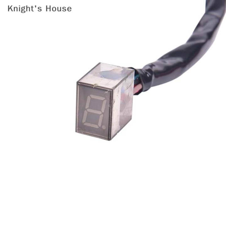 knights-house-เซ็นเซอร์คันเกียร์-led-ดิจิตอลอเนกประสงค์สำหรับแสดงเกียร์รถจักรยานยนต์