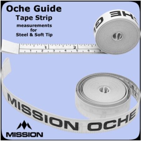 Mission Retractable Dartboard Measure - Board And Oche Guide - Easy Se